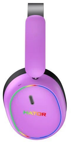 Ausinės Hator Phoenix 2 ESH42 Hi-Res ANC violetinė