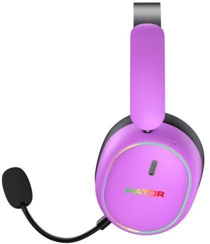 Ausinės Hator Phoenix 2 ESH42 Hi-Res ANC violetinė