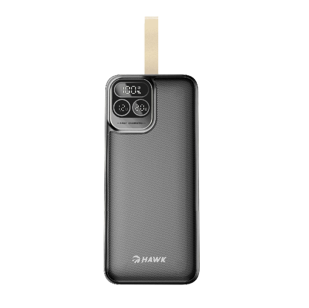 Hawk 30000 mAh powerbankas su LCD ekranu