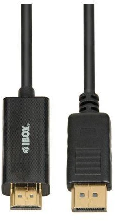 IBox ITVFHDDP012 DisplayPort to HDMI cable 4K 30Hz 2 m