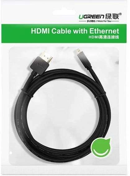 UGREEN HD127 Micro HDMI - HDMI kabelis 4K 3D 1.5m
