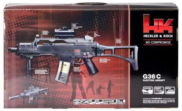 „Heckler&Koch HK-G36 C“ elektrinis ASG AEG šautuvas (2,5