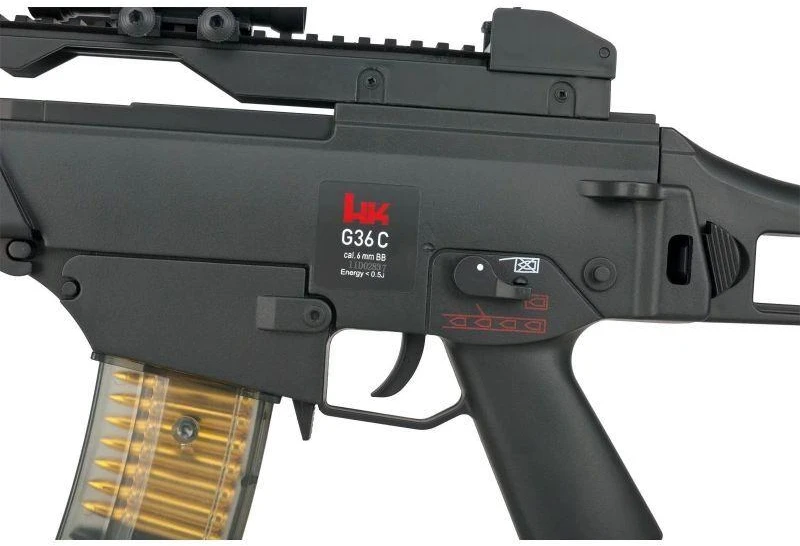 „Heckler&Koch HK-G36 C“ elektrinis ASG AEG šautuvas (2,5