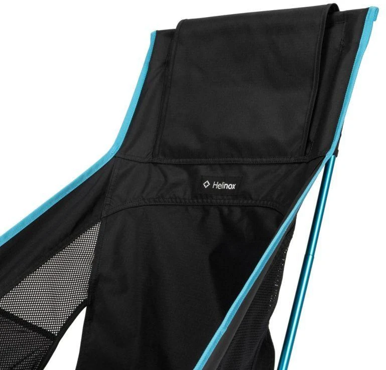 Helinox Chair One Highback (RE) 4 kojų stovyklavimo kėdė, juoda, mėlyna