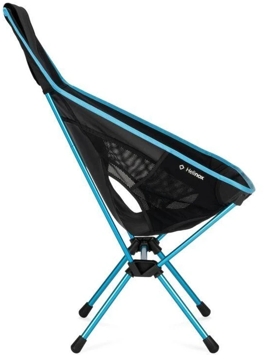 Helinox Chair One Highback (RE) 4 kojų stovyklavimo kėdė, juoda, mėlyna