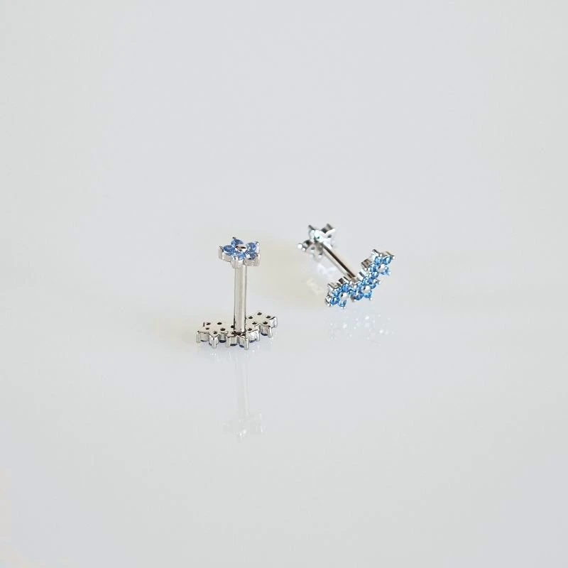 Helix auskarai Aqua