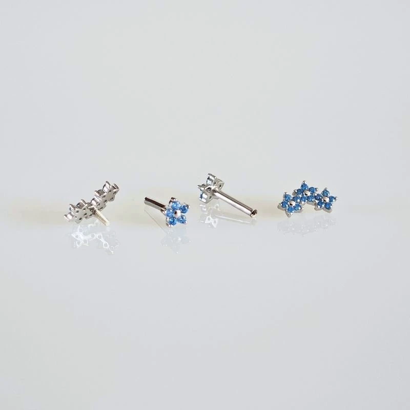 Helix auskarai Aqua