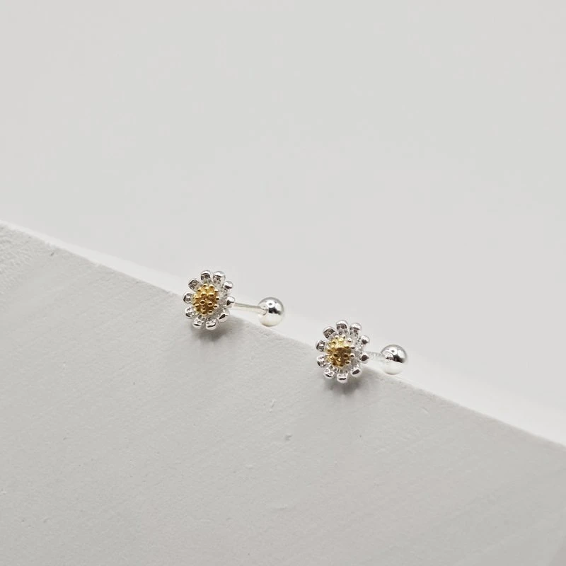 Helix auskarai Camomile
