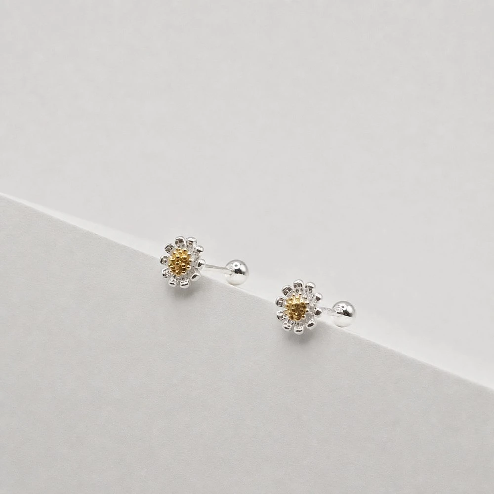 Helix auskarai Camomile