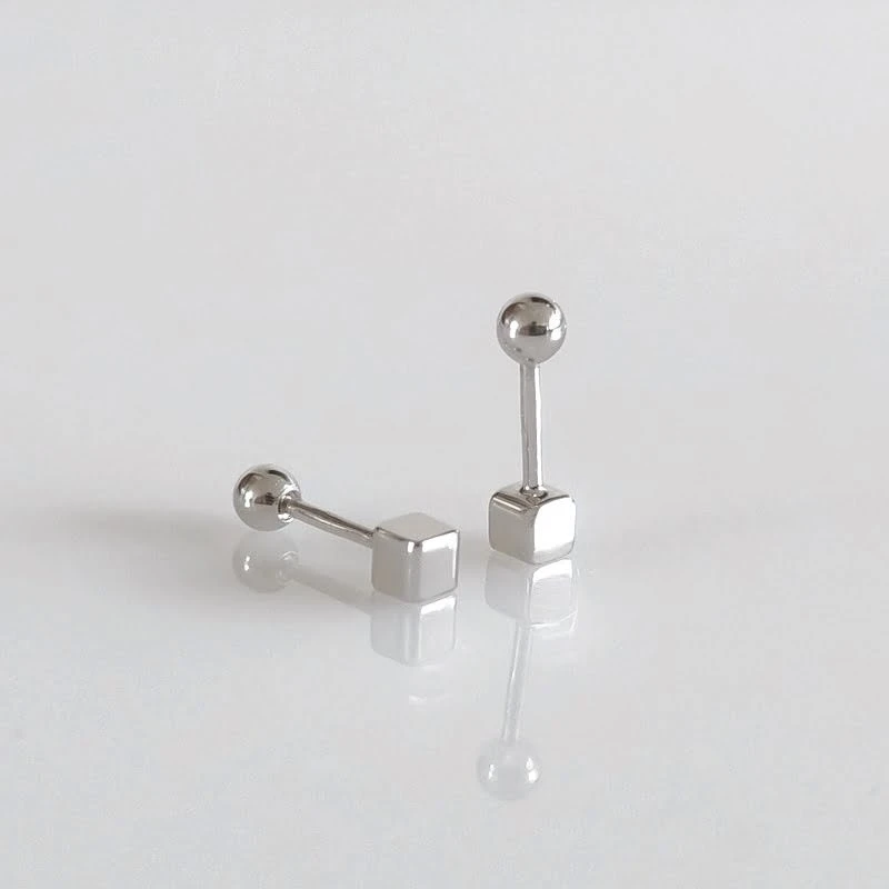Helix auskarai Cube
