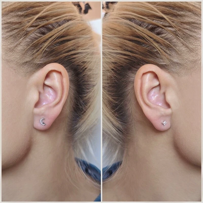 Helix auskarai Galaxy