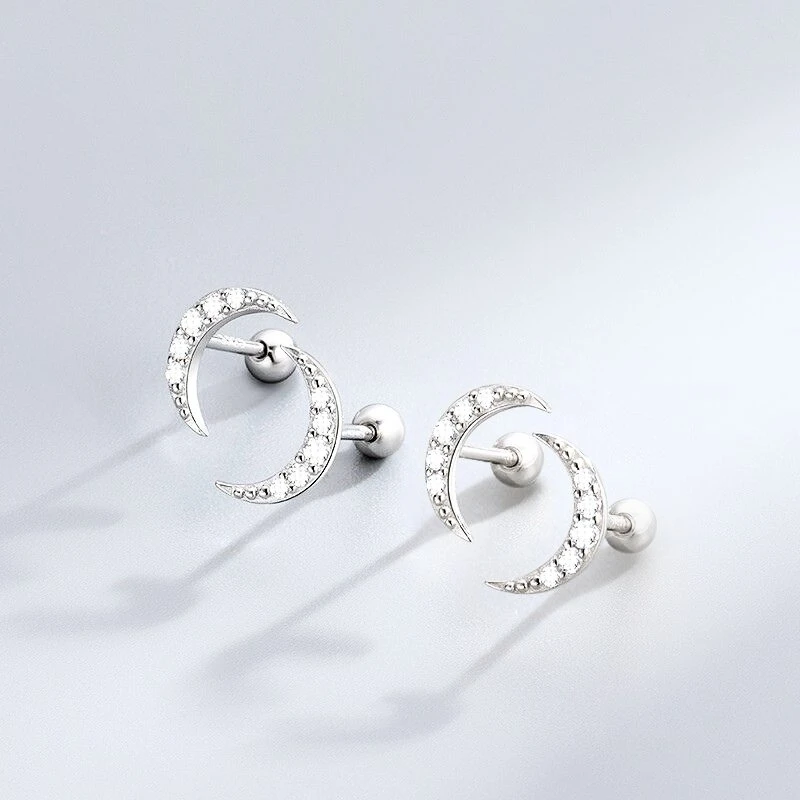 Helix auskarai Luna