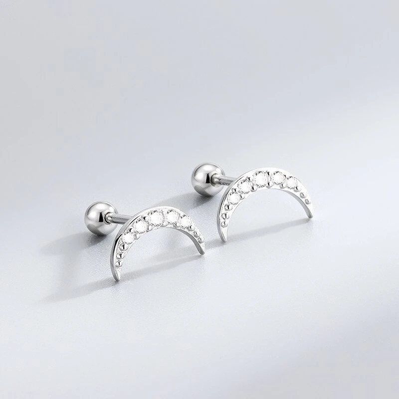 Helix auskarai Luna