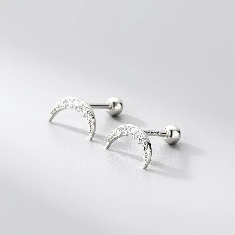Helix auskarai Luna
