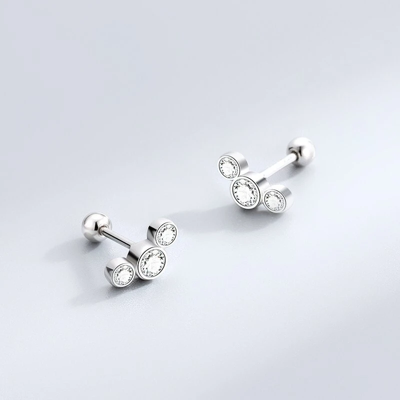 Helix auskarai Trio