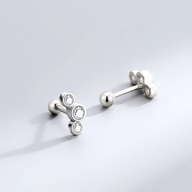 Helix auskarai Trio
