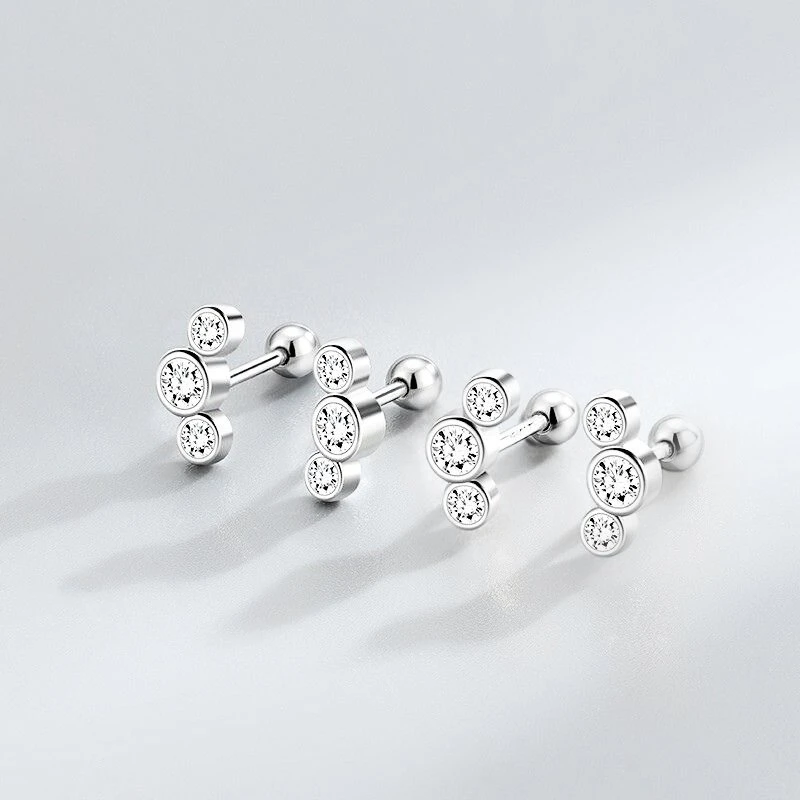 Helix auskarai Trio