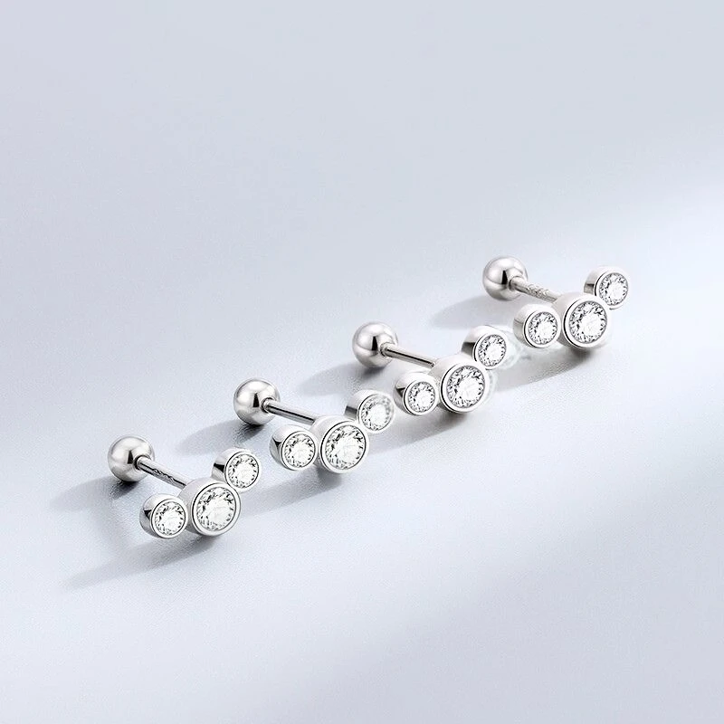 Helix auskarai Trio