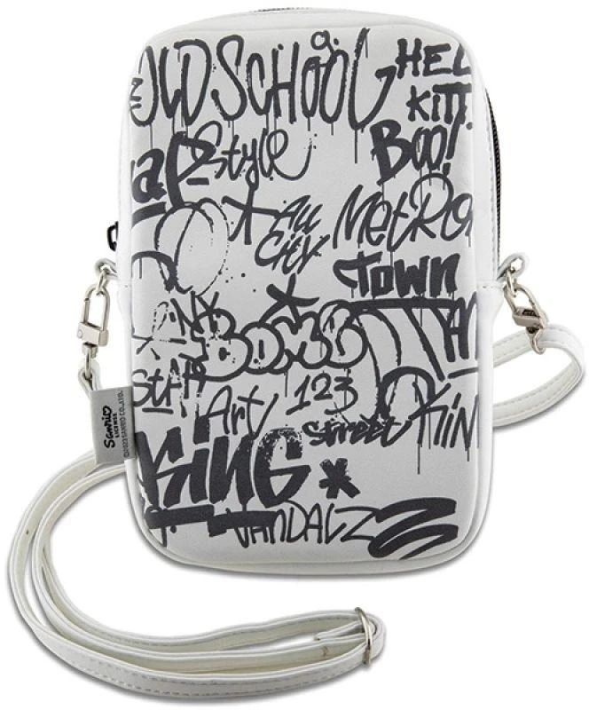 Hello Kitty rankinė HKPBPDGPHE balta Graffiti Kitty Head