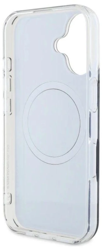 Hello Kitty HKHMP16LHSWKK Apple iPhone 16 Pro 6,3″ juodos spalvos kietas dėklas IML Sweet Kitty Magsafe