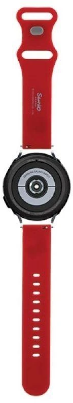 Hello Kitty universali apyrankė HKUWMSCHBLR silikoninė kačiuko galvutė raudona 20mm