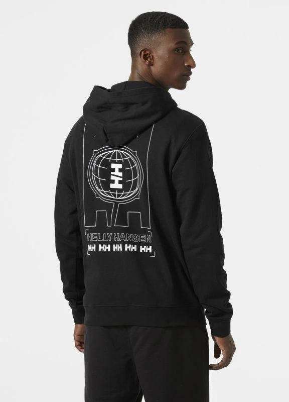 Helly Hansen Core Graphic Sweat Hoodie M 53924 993