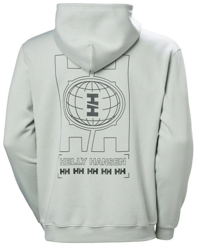 Helly Hansen medvilninis flisinis džemperis su gobtuvu M 54158 462