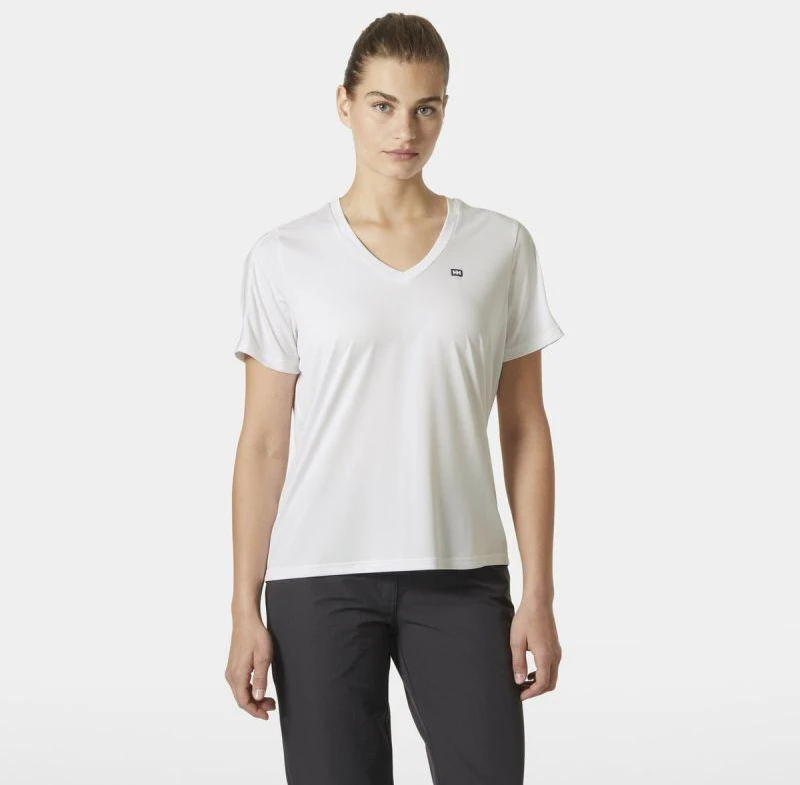 Helly Hansen Salt Breeze marškinėliai V formos iškirpte moterims 34135 001