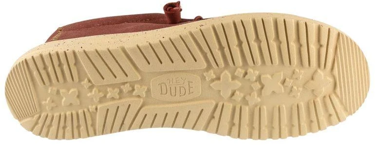 Hey Dude Wally Stretch drobės bateliai 40700-7BH Raudoni 41
