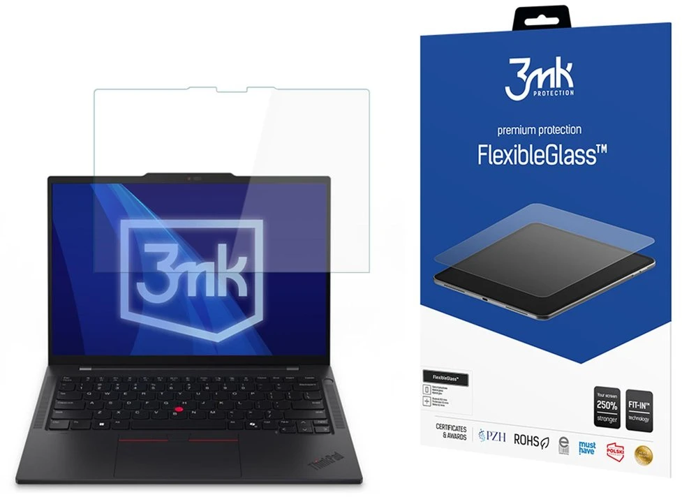 3Mk apsauga Lenovo ThinkPad T14s 2in1 Gen 1 - iki 15" 3mk FlexibleGlass