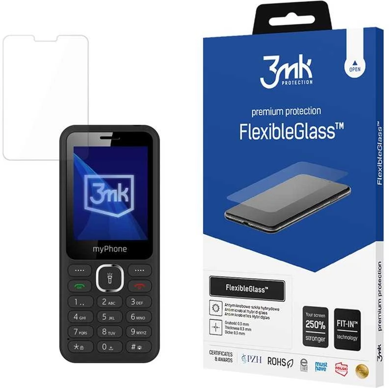 3Mk apsauga MyPhone 6320 - 3mk lankstus stiklas
