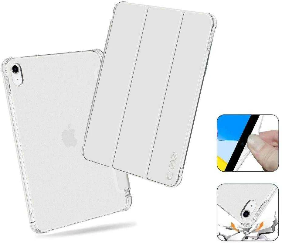 Tech-Protect SC Pen Hybrid Apple iPad 10 / 2022 / 11” 11 / 2025 – Gray – dėklas planšetei skaidrus