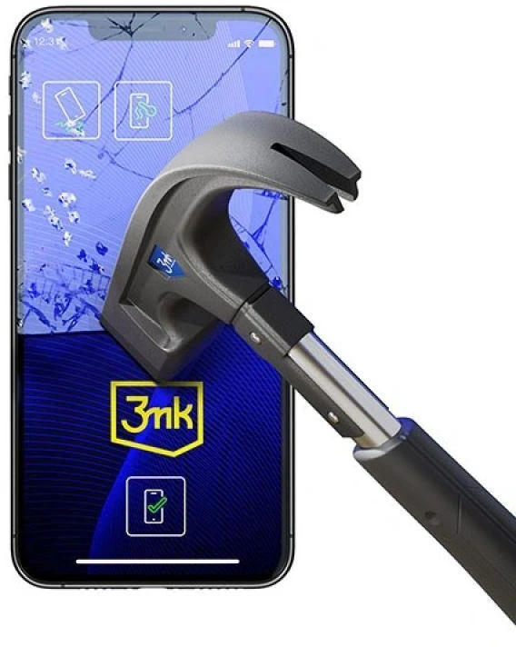 3MK FlexibleGlass skirtas Apple iPhone 13 Mini iPhone 13 Mini, hibridinis stiklas, skaidrus