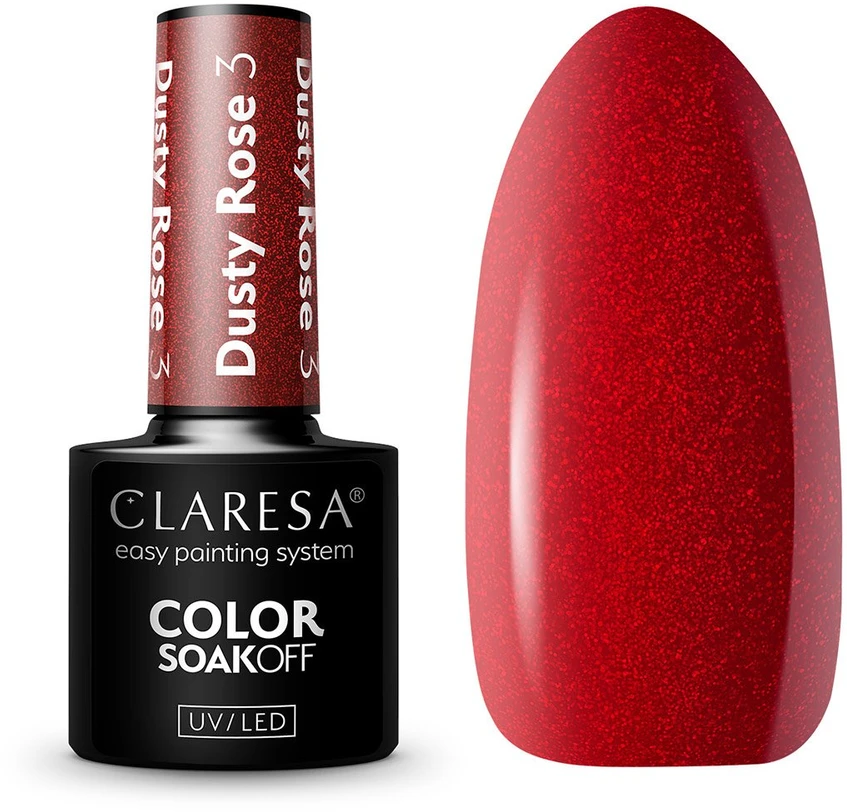 Activeshop CLARESA hibridinis lakas DUSTY ROSE 3 -5g