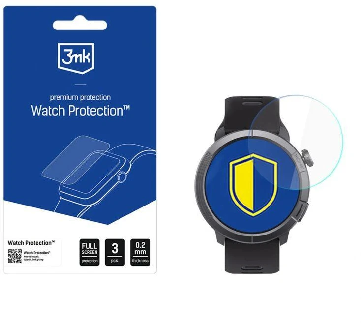 3Mk apsauga STELIO Activ Pro AI GPS 46 mm - 3mk laikrodžio apsauga su „FlexibleGlass“