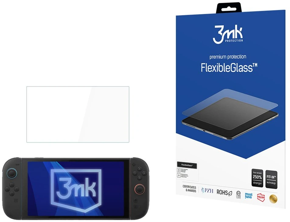 3MK apsauga Nintendo Switch 2 - iki 11" 3MK FlexibleGlass