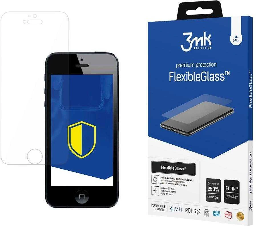 3mk FlexibleGlass™ hibridinis stiklas Apple iPhone 5 / 5S / SE