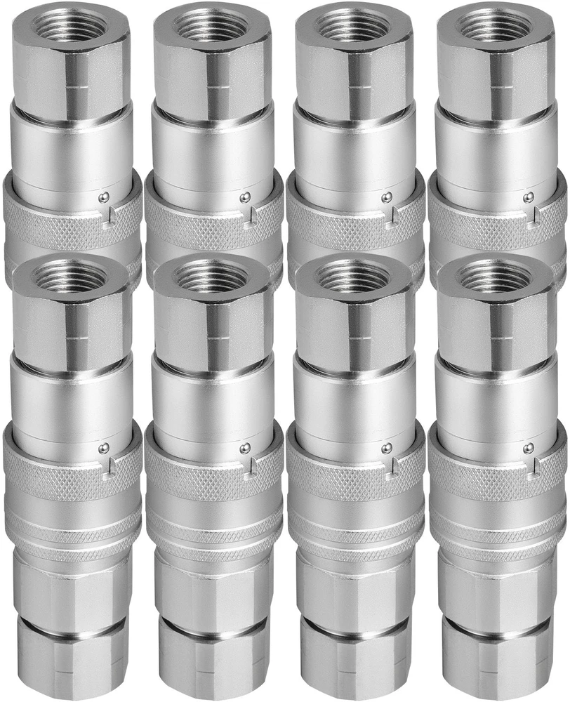 VEVOR Hidraulinė greito jungimo jungtis – 1/2 colio NPT