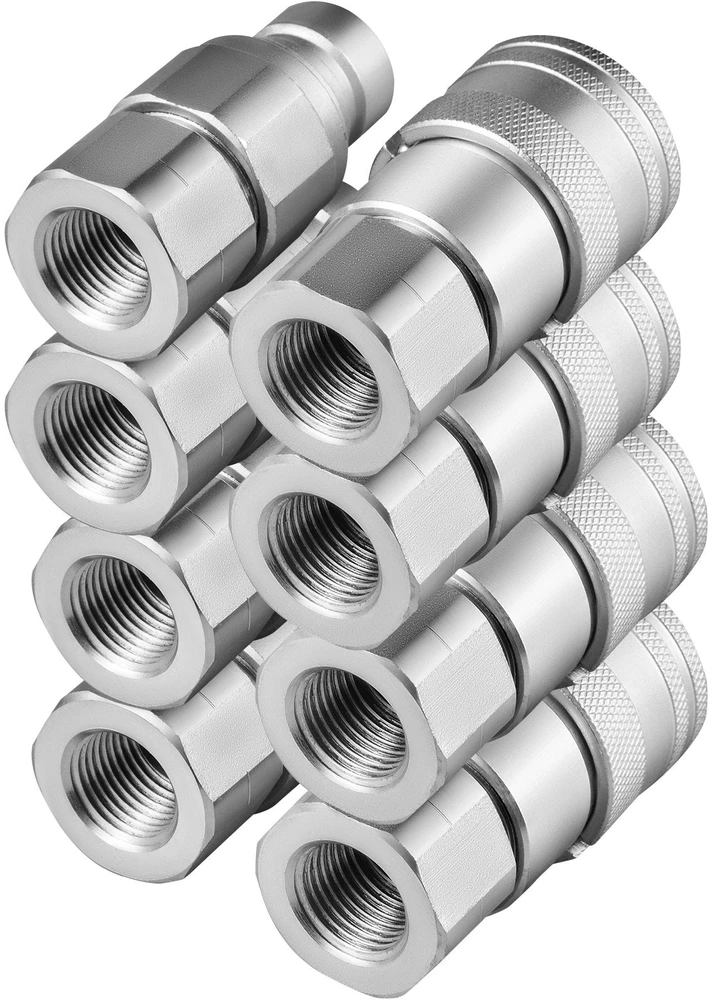 VEVOR Hidraulinis greitas sujungimas su 1/2" NPT sriegine jungtimi
