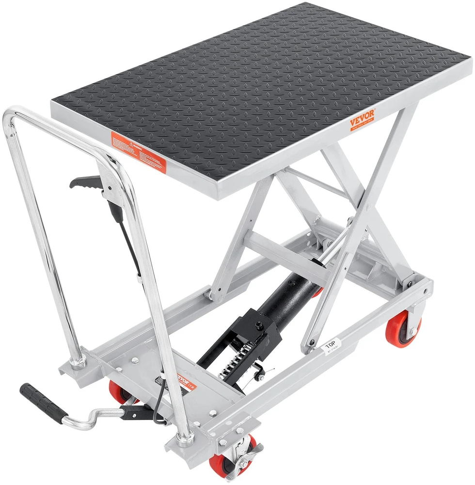 VEVOR Hidraulinis keltuvo vežimėlis, 230 kg talpa