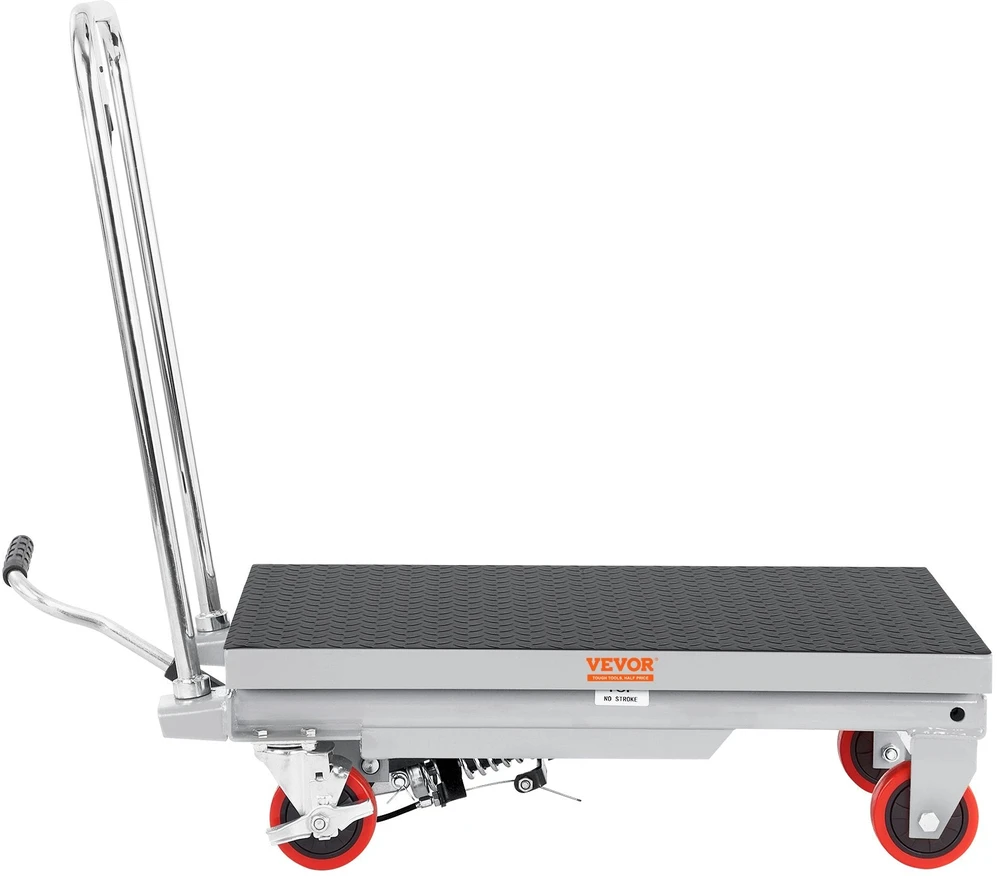 VEVOR Hidraulinis keltuvo vežimėlis, 230 kg talpa