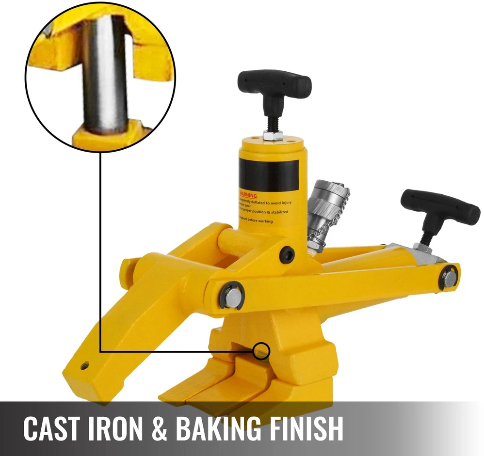 VEVOR Traktoriaus sunkvežimio padangos hidraulinis tarpapašalinėjas