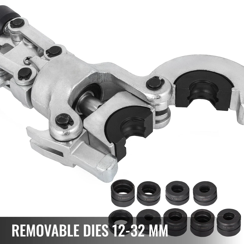 VEVOR 6T hidraulinis presavimo įrankis vamzdžiams 12-28mm
