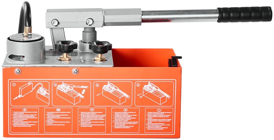 Hidraulinis slėgio bandymo siurblys VEVOR QL-30, 0-30 bar