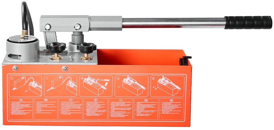 Hidraulinis slėgio bandymo siurblys VEVOR QL-60, 0-60 bar