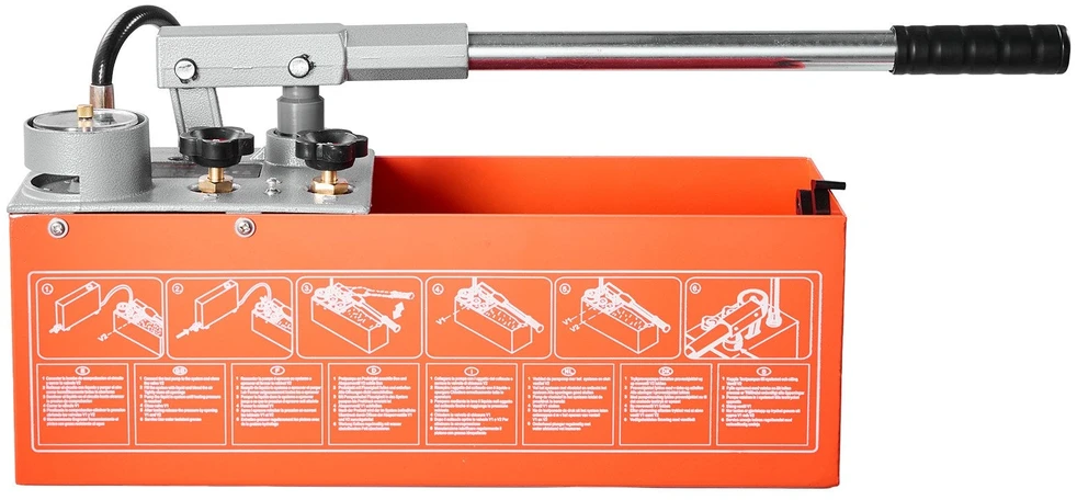 Hidraulinis slėgio bandymo siurblys VEVOR QL-50, 0-50 bar
