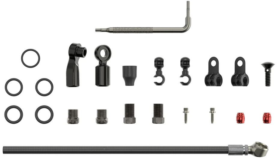 Hidraulinių stabdžių žarnelė SRAM Beveled Banjo Road Flat Mount 2000 mm