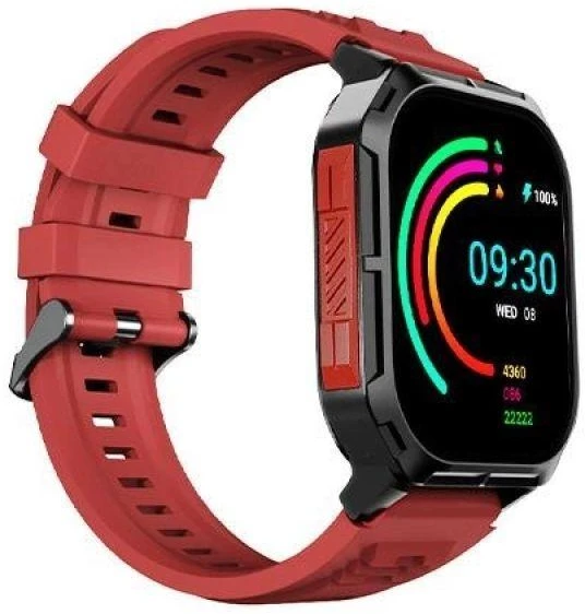 HiFuture FutureFit Ultra3 išmanusis laikrodis raudonas