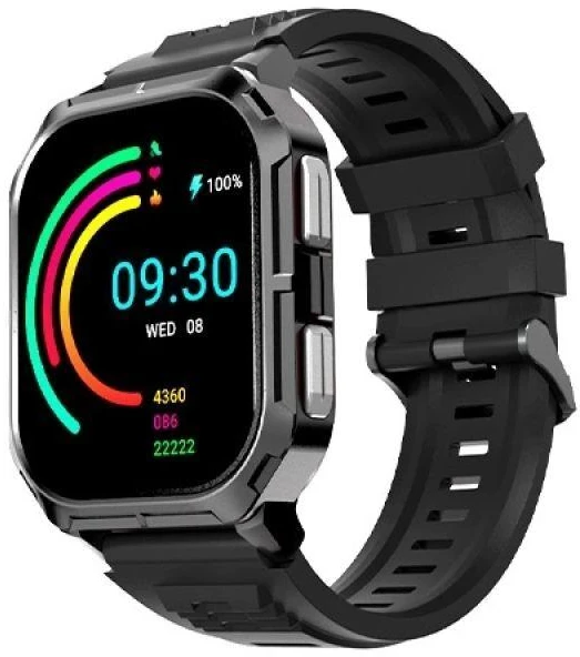 HiFuture FutureFit Ultra3 išmanusis laikrodis juodas