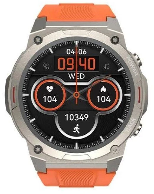 Išmanusis laikrodis Oranžinis HiFuture smartwatch FutureGo Mix2pomarańczowy/sunshine oranžinis (HSF12OG)